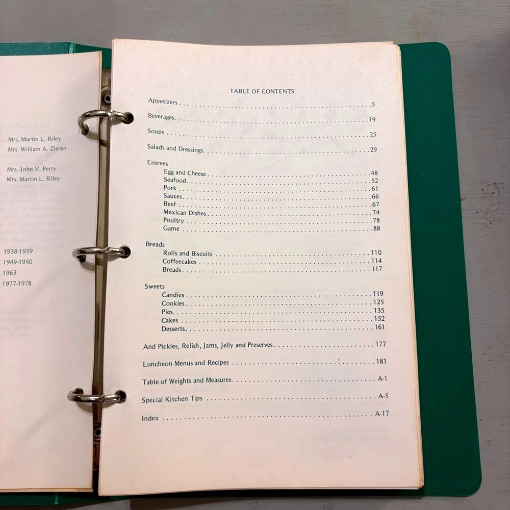 Vtg 1978 Collected & Selected Cookbook Bryan Texas Womans Club Cottagecore MCM‎